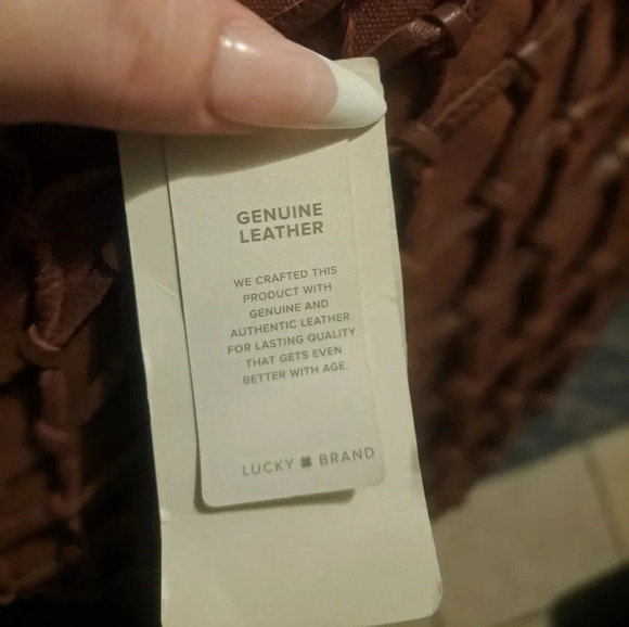 Lucky Brand Pala Crossbody Bag Brownstone - Picture 10 of 11